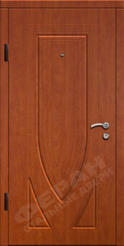 Входная дверь Стандарт 80 960x2050 Правая, Снаружи: Обычный рисунок Н108 Яблоня толедо, Внутри: Обычный рисунок Н108 Яблоня толедо