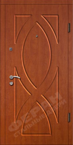 Входная дверь Престиж 120 960x2050 Правая, Снаружи: Обычный рисунок 17 Яблоня толедо, Внутри: Обычный рисунок 17 Яблоня толедо