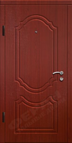 Входная дверь Эконом 70 960x2050 Правая, Снаружи: Обычный рисунок 3 Махонь, Внутри: Обычный рисунок 3 Махонь