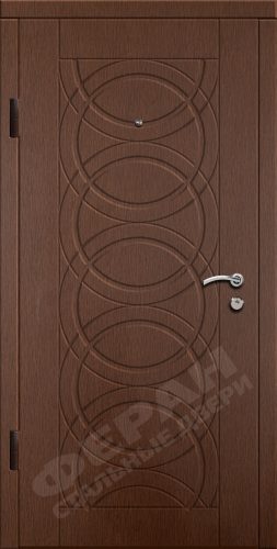 Входная дверь Престиж 100 960x2050 Правая, Снаружи: Обычный рисунок Ф5 Венге магия, Внутри: Обычный рисунок Ф5 Венге магия