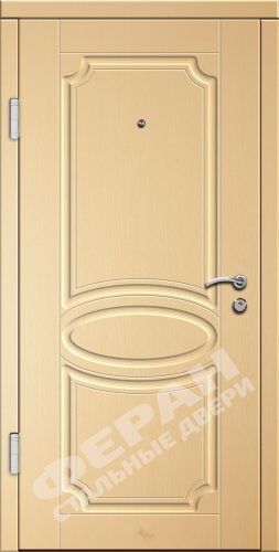 Входная дверь Стандарт 80 960x2050 Правая, Снаружи: Обычный рисунок Н127 Ясень жемчужный, Внутри: Обычный рисунок Н127 Ясень жемчужный