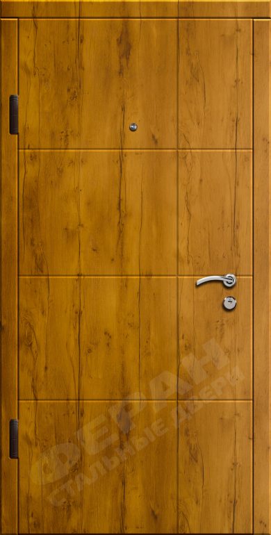 Входная дверь Стандарт 80 960x2050 Правая, Снаружи: Обычный рисунок Аланья Дуб тоскана, Внутри: Обычный рисунок Аланья Дуб тоскана