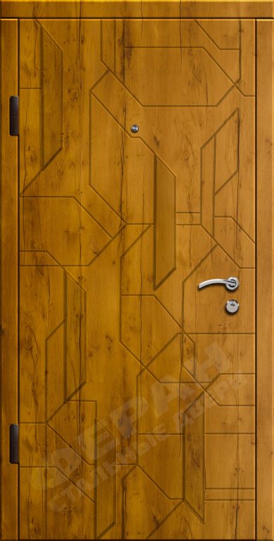 Входная дверь Эконом 70 960x2050 Правая, Снаружи: Обычный рисунок Грузия Дуб тоскана, Внутри: Обычный рисунок Грузия Дуб тоскана